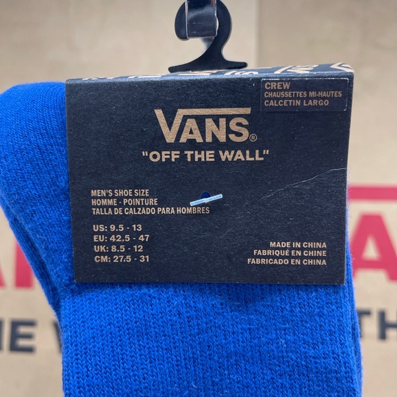 VANS "Off The Wall" socks
New with the tag authentic Vans socks (1 pair) - Picture 10 of 16